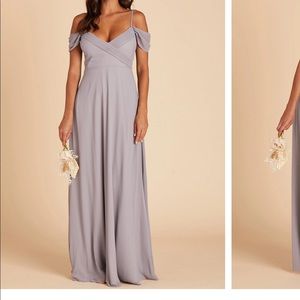 Birdy Grey Medium Bridesmaid Dress Silver